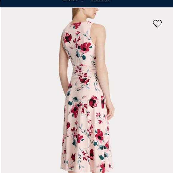 Ralph Lauren Size 4 “pale” pink floral dress - Picture 6 of 6